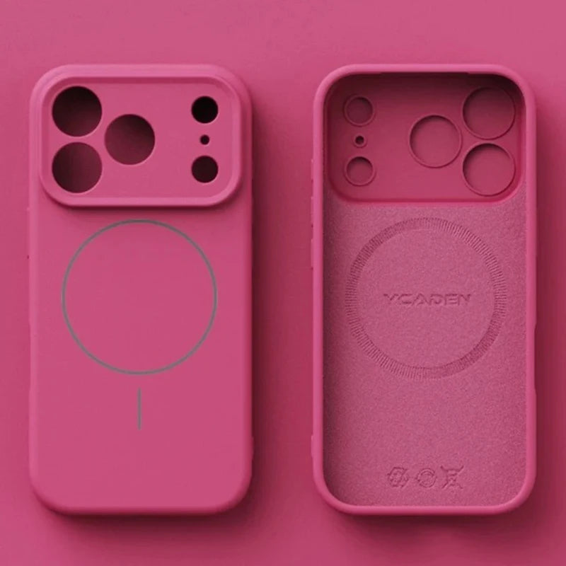 Funda Silicona Líquida Magnética para iPhone — Compatible con MagSafe