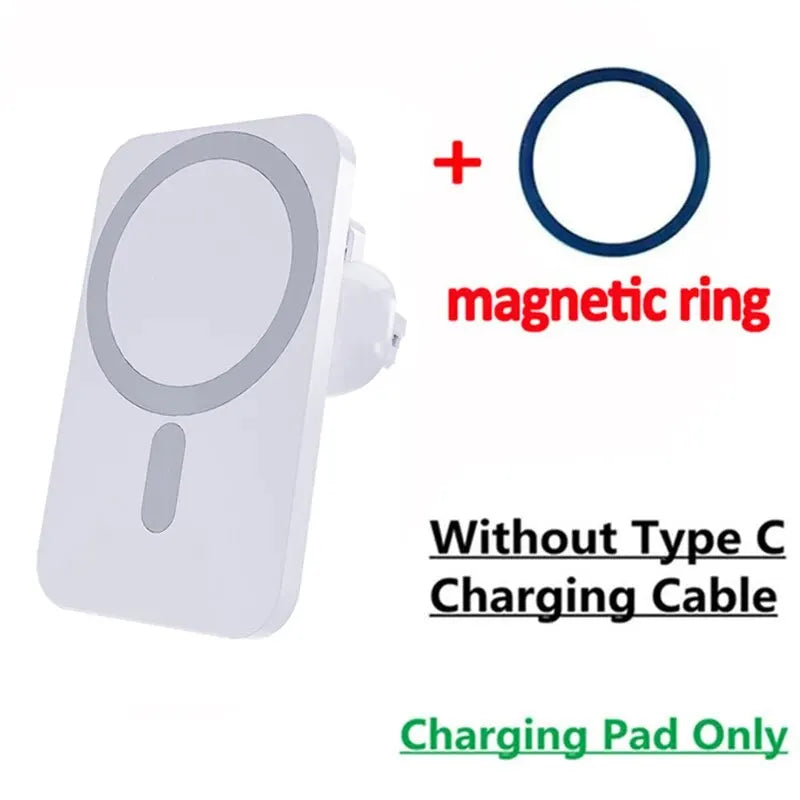 Soporte Magnético para Auto con Carga Inalámbrica — iPhone MagSafe
