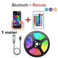 Tira LED Bluetooth RGB 5050 – Control por App, Retroiluminación para TV, Gaming y Decoración