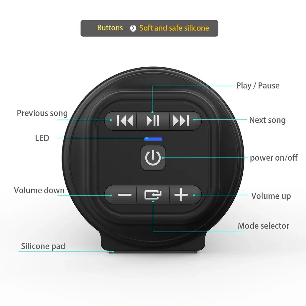 Soundbar Inalámbrico Bluetooth con Sonido Envolvente para TV y Proyector