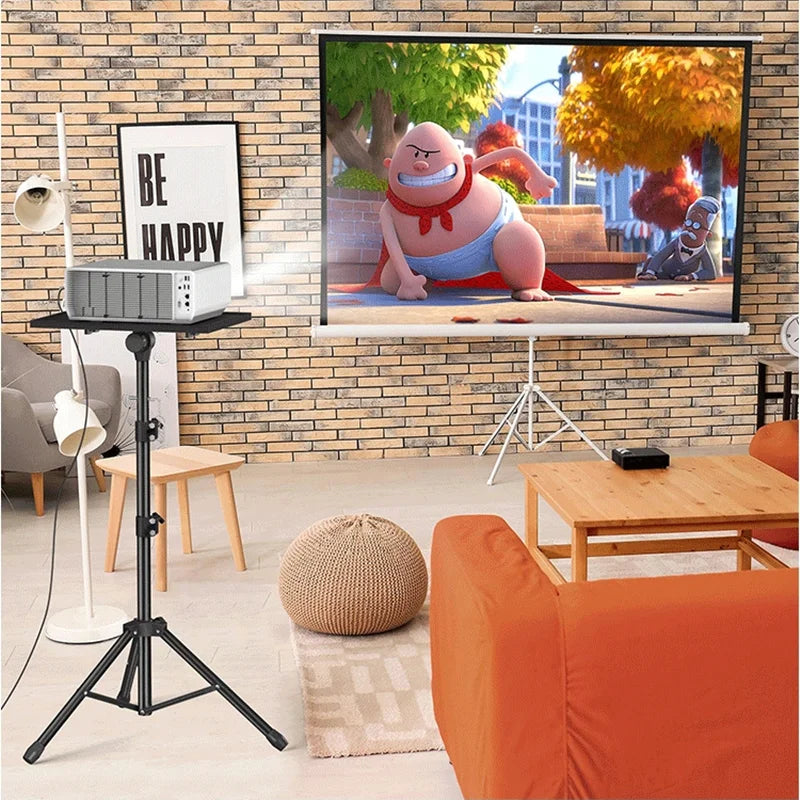 Tripíe Soporte Portátil para Proyector y Laptop – Altura Ajustable 22 a 45 cm