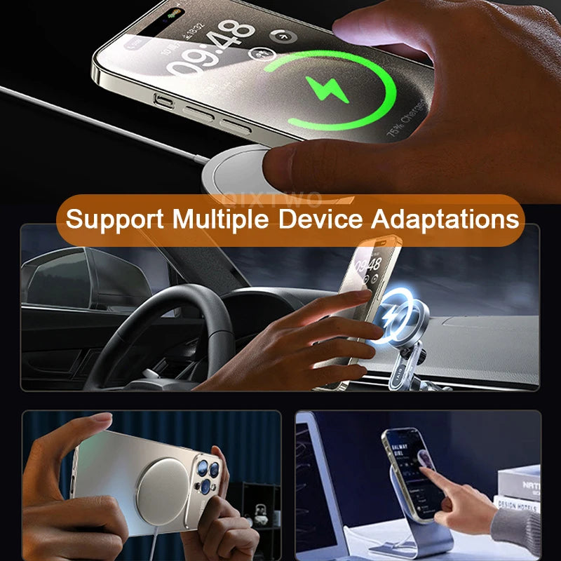 Funda MagSafe con Protección de Cámara de Vidrio para iPhone
