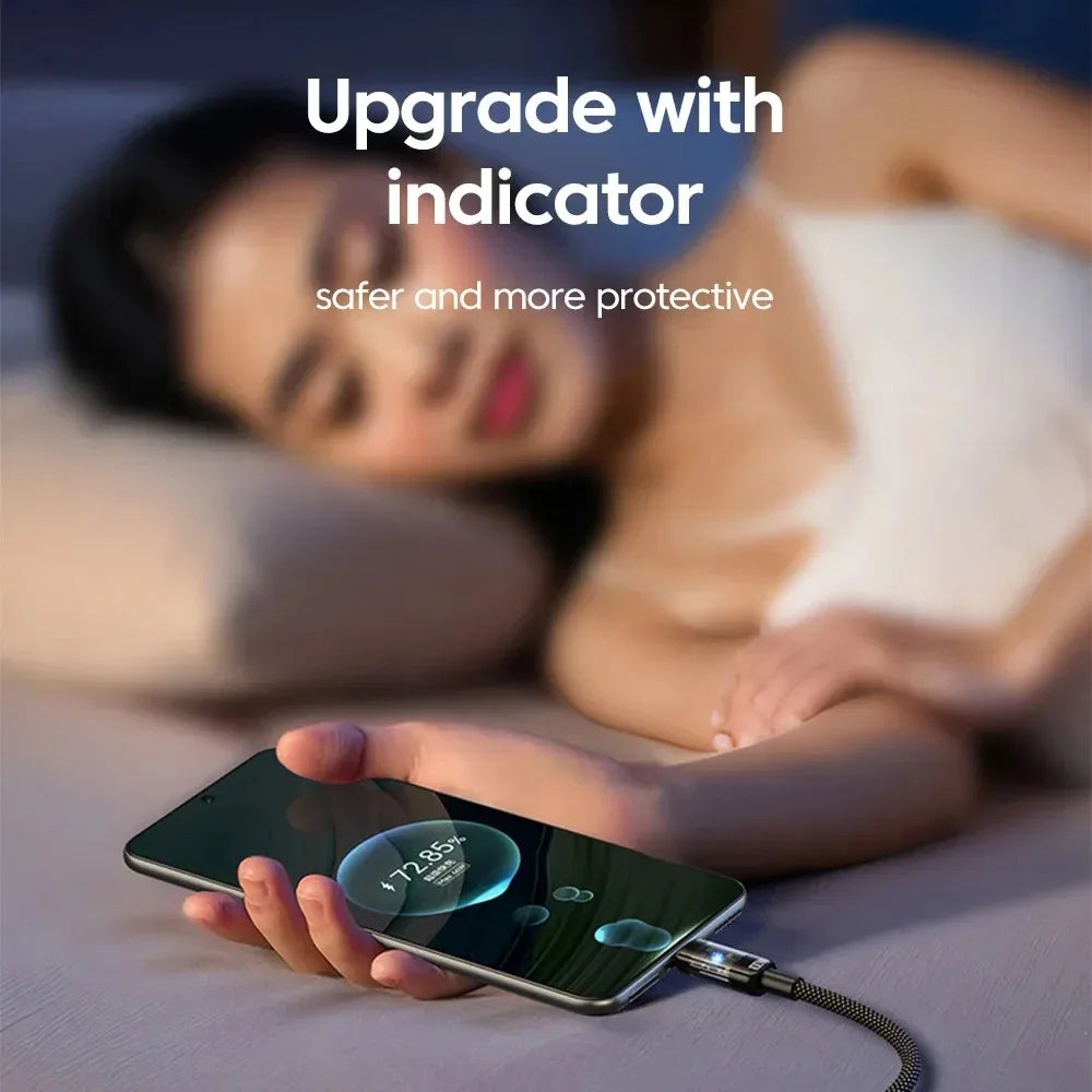 Cable USB-C 240W con Pantalla LED Digital — Carga Super Rápida
