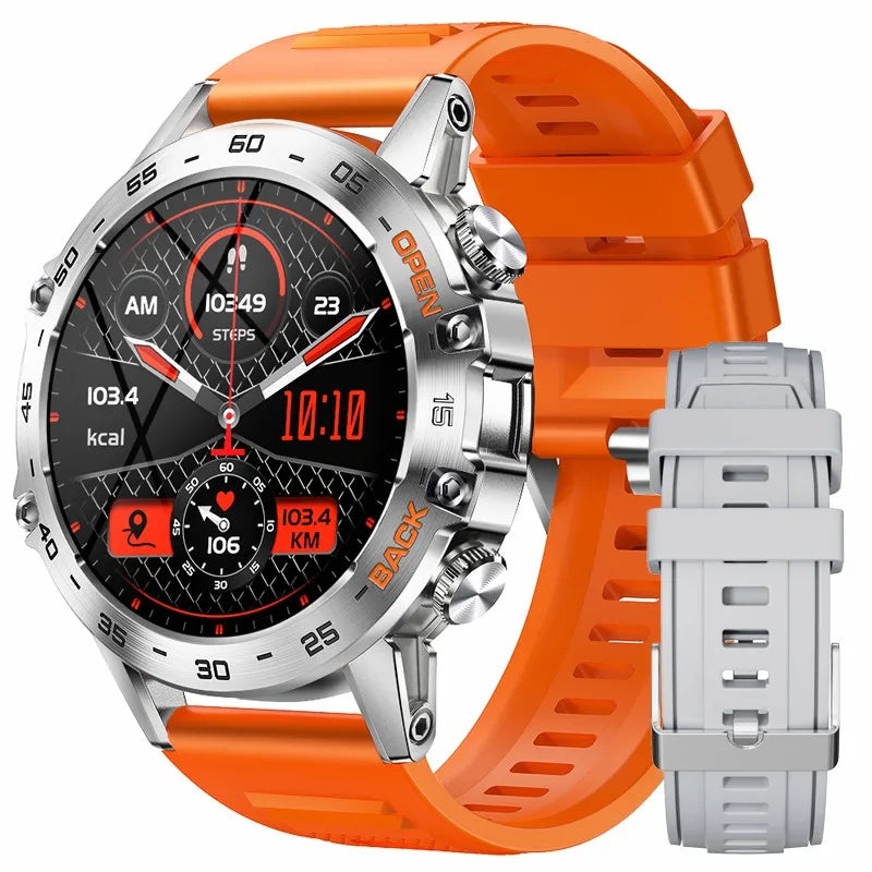 Smartwatch LIGE 1.39" – Llamadas Bluetooth, Monitor de Frecuencia Cardíaca y Fitness para iOS y Android