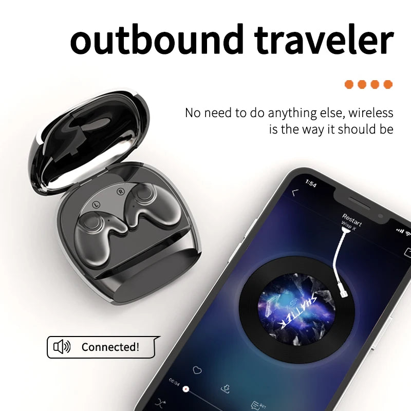 Audífonos Inalámbricos Bluetooth 5.3 para Dormir y Deporte