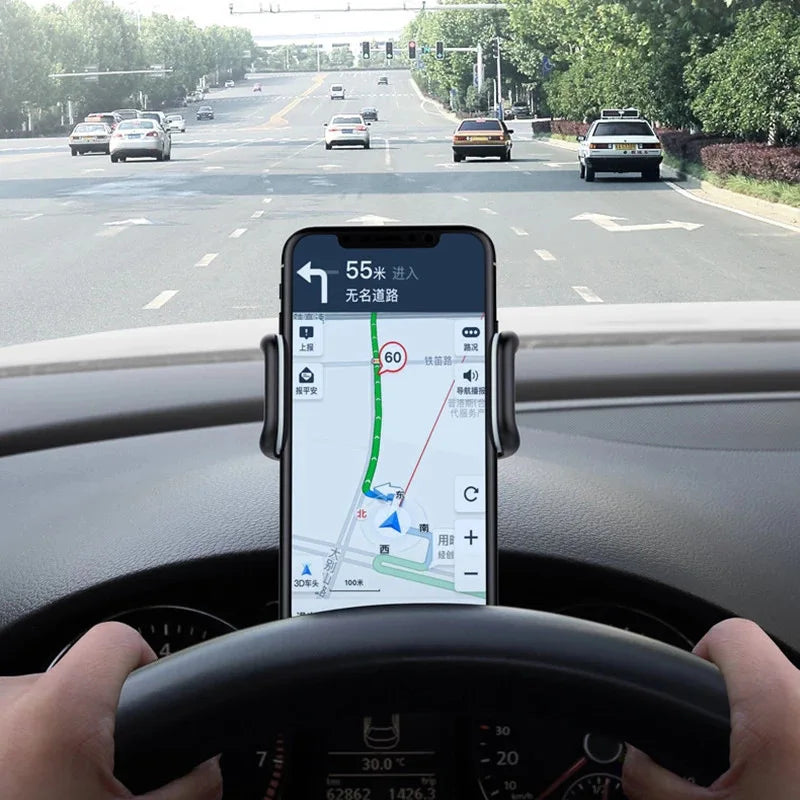 Soporte Giratorio 360° para Auto — Tablero y Parabrisas Universal