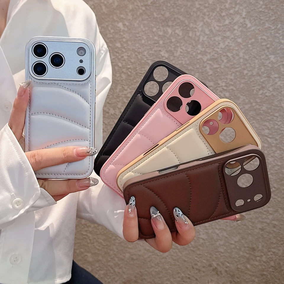 Funda Tipo Chaqueta para iPhone — Diseño Único y Resistente