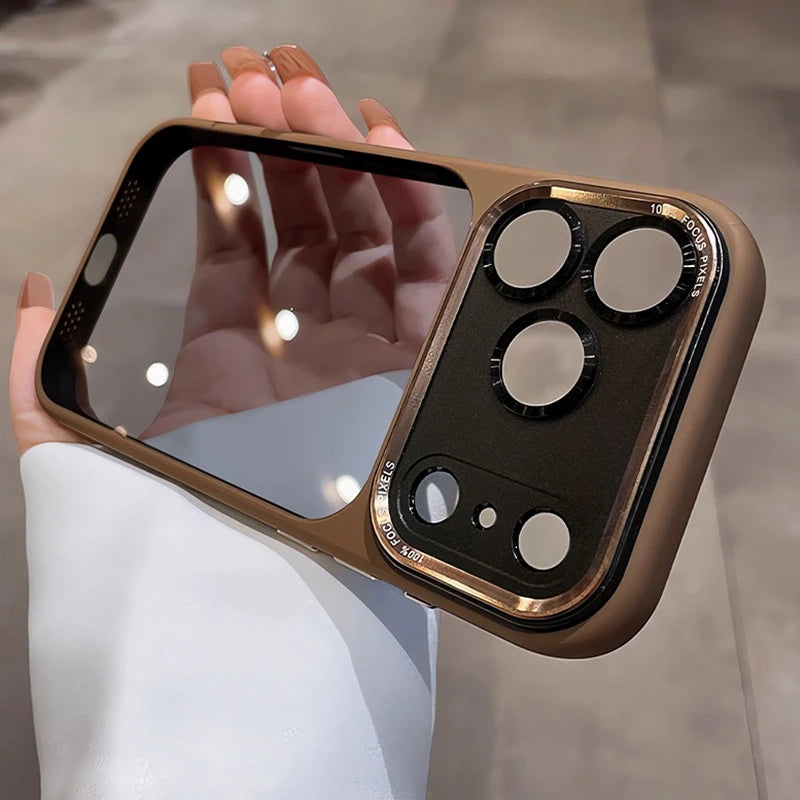 Funda Transparente con Bordes Reforzados para iPhone — Protección Total