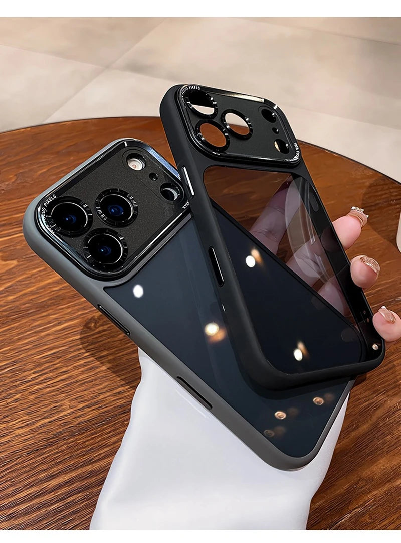 Funda Transparente con Bordes Reforzados para iPhone — Protección Total